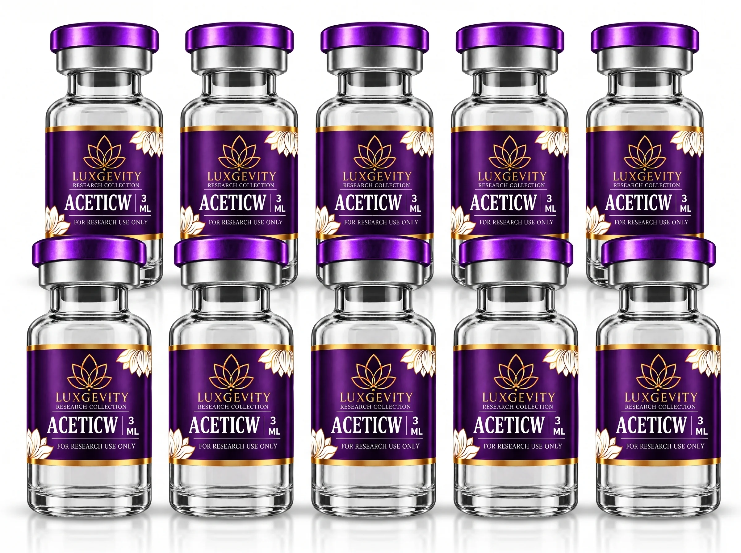 ACETIC WATER — 10-Vial Kit